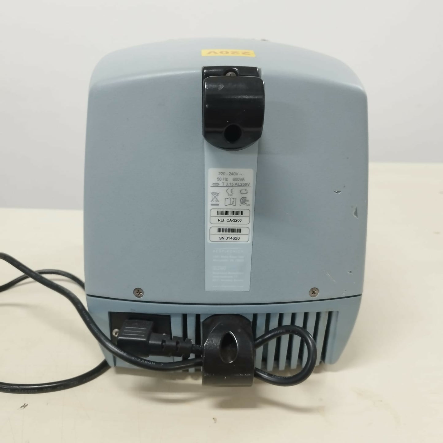 Cough Assist MI-E, CA-3200, Equipamento de Auxílio à Tosse, Philips Respironics - Usado